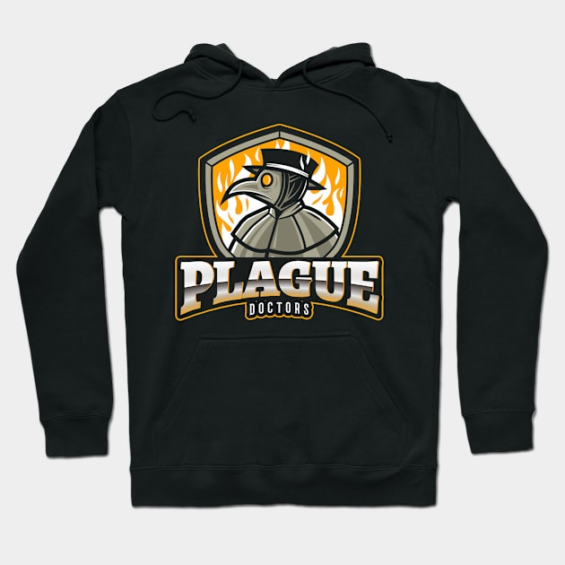 Plague Doctors Hoodie by teecloud